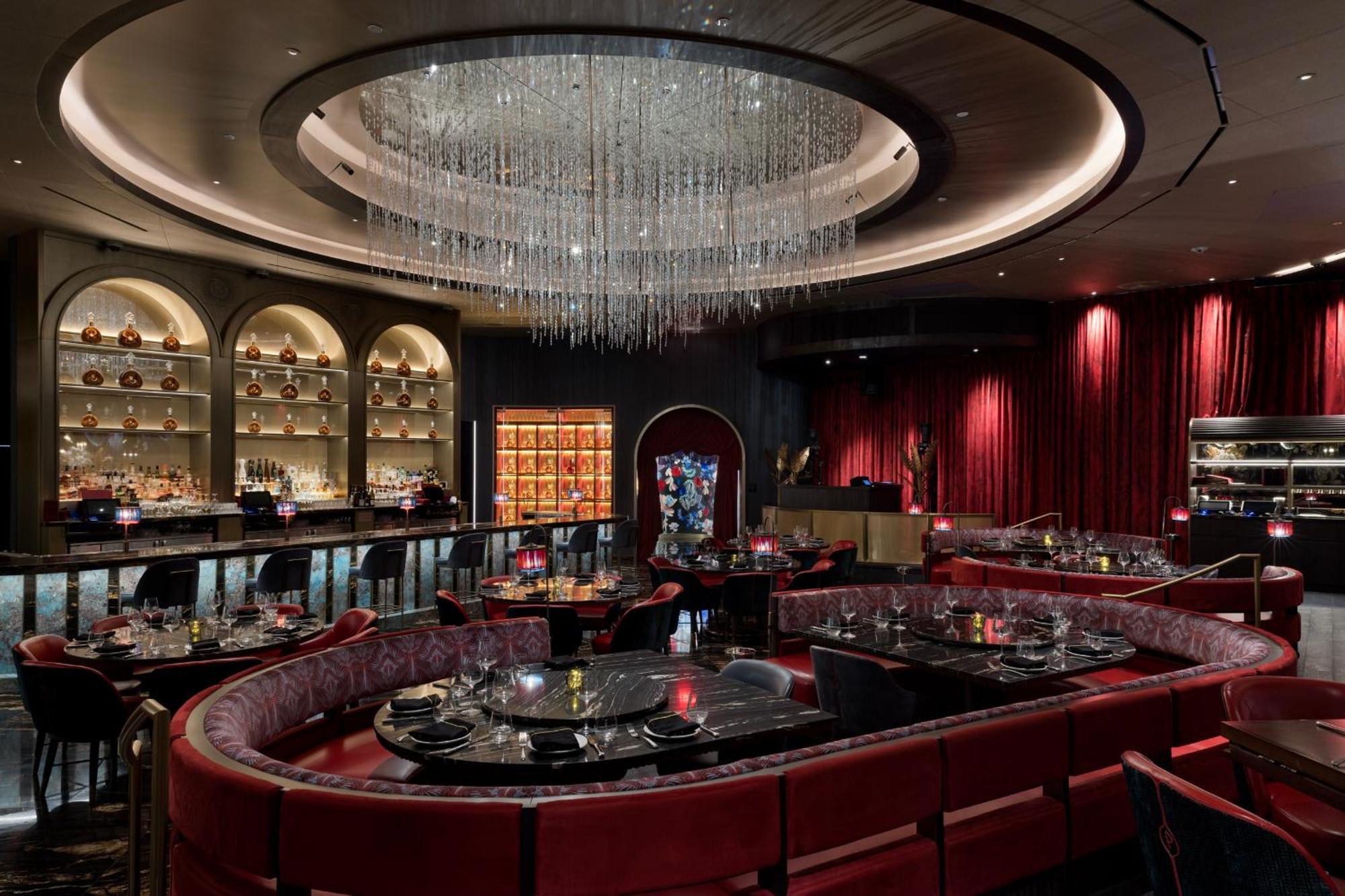 Fontainebleau Лас-Вегас Экстерьер фото Interior of the restaurant