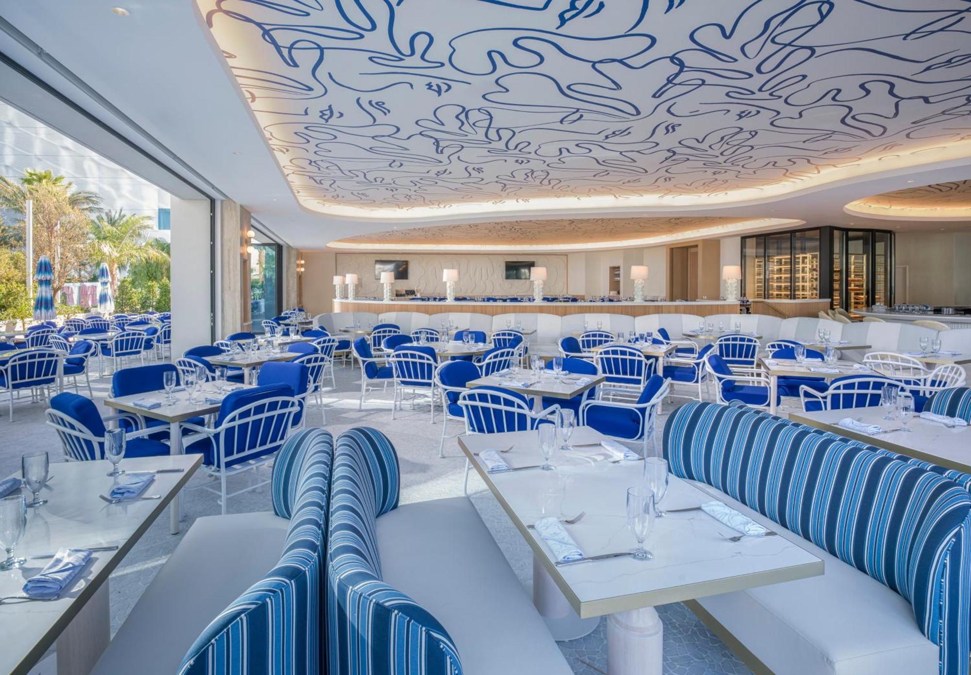Fontainebleau Лас-Вегас Экстерьер фото The interior of the restaurant