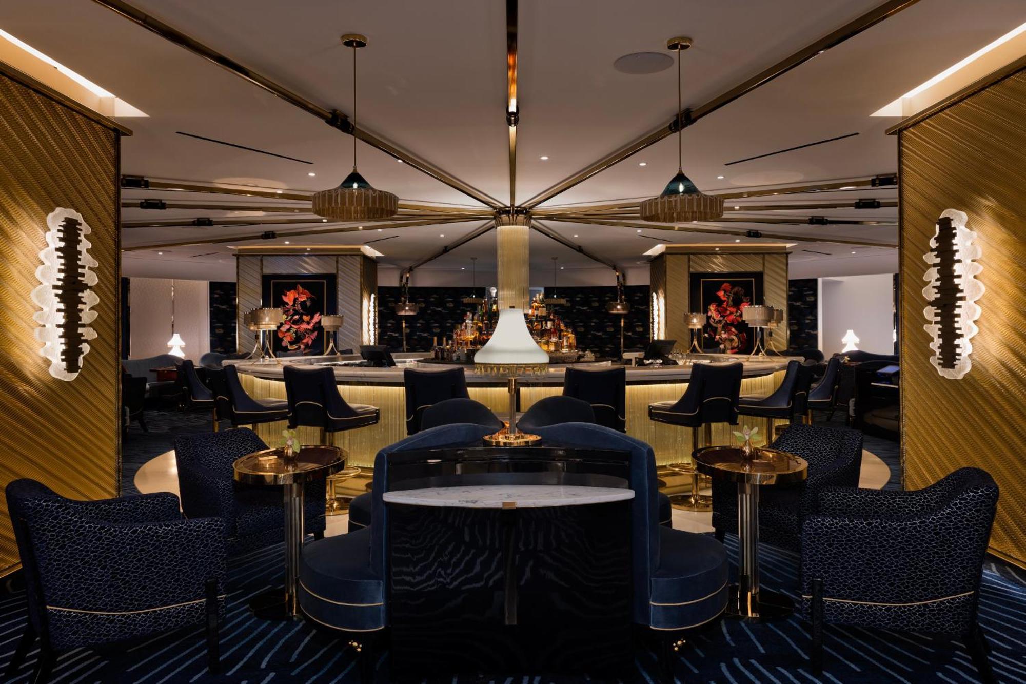Fontainebleau Лас-Вегас Экстерьер фото The interior of the lounge