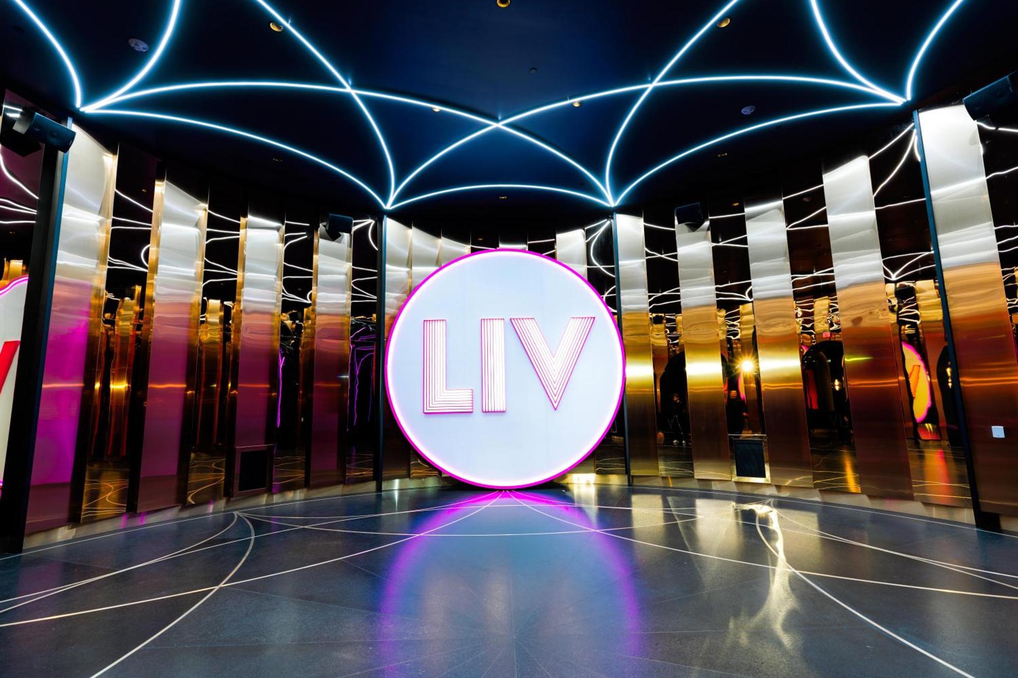 Fontainebleau Лас-Вегас Экстерьер фото The entrance to LIV