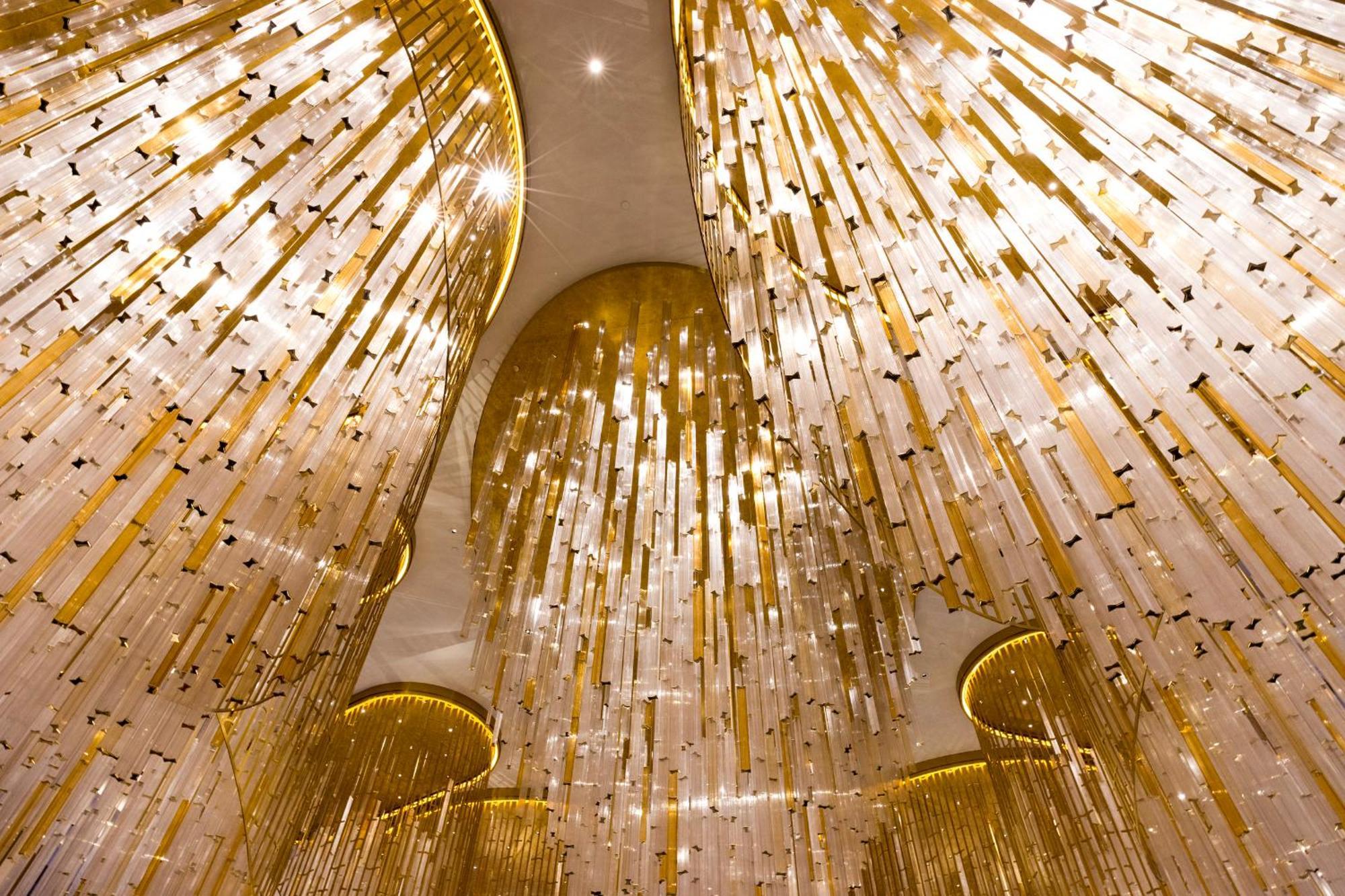 Fontainebleau Лас-Вегас Экстерьер фото The interior of the new building